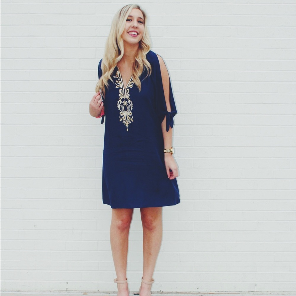 Lilly Pulitzer navy dress